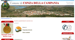 Desktop Screenshot of comune.conzadellacampania.av.it